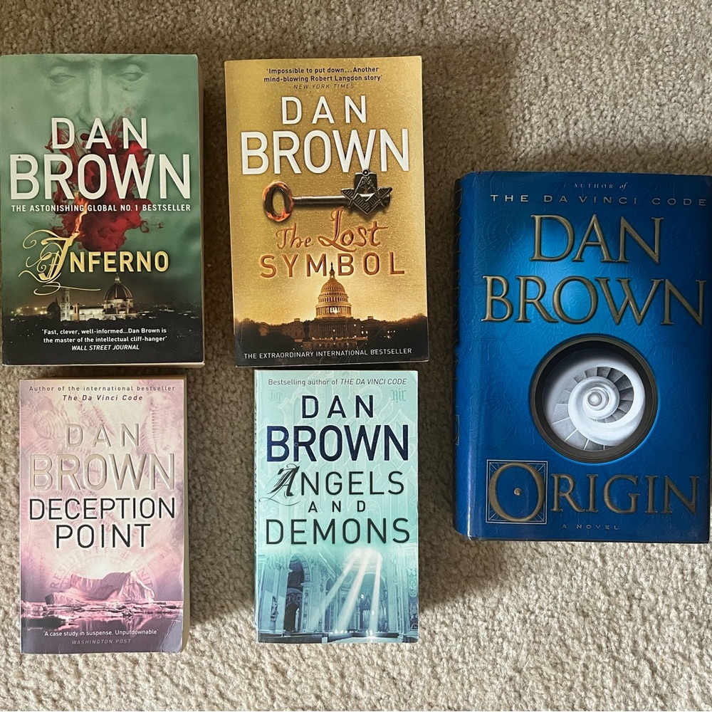 Dan Brown Book Collection